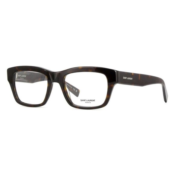 NWT SAINT LAURENT HAVANA MEN EYEGLASSES - Picture 1 of 3